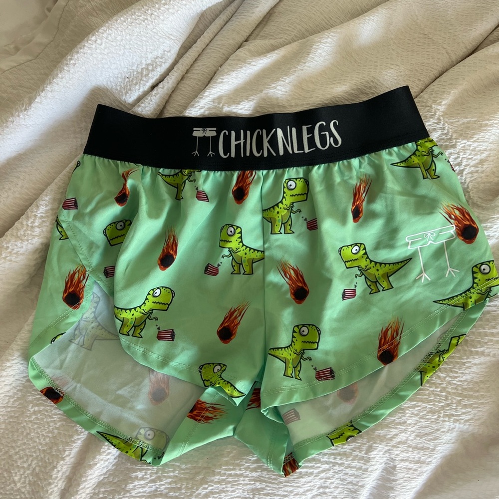 ChicknLegs Dinosaur Print Shorts